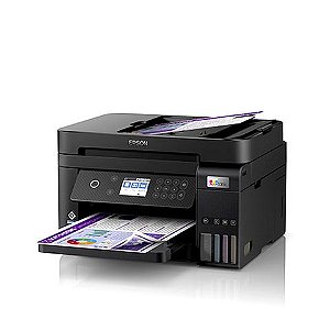 Multifuncional Epson L6270 Color Tanque de Tinta 33ppm até 1200dpi USB/REDE/WIFI - L6270 - C11CJ61302