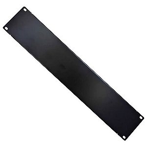 Frente Falsa para Rack 2U 19Pol Preto Volt - Valemec 6.01.046 - 6.01.046