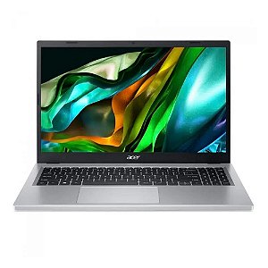 Notebook Acer A315-510P-320B Core i3 N305 Memória 8 GB HD SSD 256GB Monitor 15 Linux - A315-510P-320B