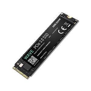 SSD 256 GB M2-NVME PCI-e 3.0 2280 Hiksemi HS-SSD-WAVE Leitura 2280 MBPs Gravação 1800 MBPS - HS-SSD-WAVE