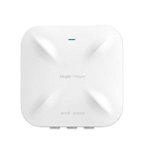 Access Point WI-FI 6 AX6000 Ruijie | Reyee RG-RAP2260(H) Dual-Band 2 Portas 2.5GE Sem Fonte - RG-RAP2260(H)