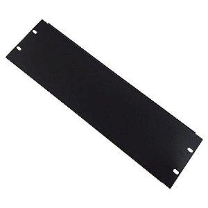 Frente Falsa para Rack 3U 19Pol Preto Volt - Valemec 6.01.047 - 6.01.047