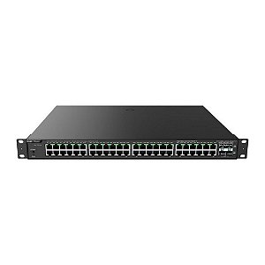 Switch PoE+ Gerenciável L2 Ruijie | Reyee RG-NBS3100-48GT4SFP-P 48 Portas Gigabit +4 SFP - RG-NBS3100-48GT4SFP-P