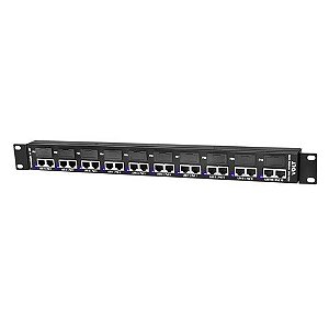 Patch Panel Volt 10 Portas 10/100 com PoE até 48 Volts - 12.01.014 - 12.01.014