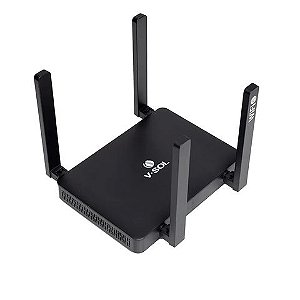 Roteador Wireless V-Sol AX1500 Gigabit Dual Band Mesh Wi-Fi 6 com 4 Antenas - HG5020 - HG5020