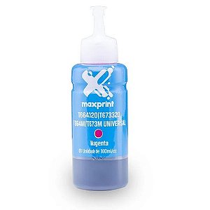 Tinta para Cartucho Epson T664-673 Magenta 100ml Maxprint - 61000018 - Vendido Unitário - 61000018