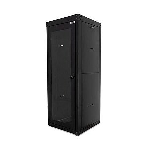 Rack para Servidor Piso 36U 570mm 19POL Preto Porta Acrílico GForce 465 - Desmontado - 465