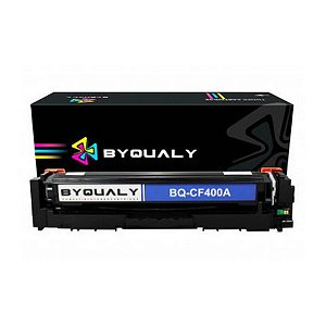 Toner HP CF-400A/500 Preto Byqualy Potencial Suprimentos - CF400A/CF500