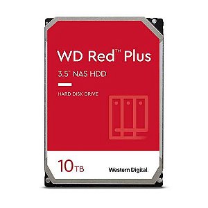 Hard Disk Servidor 10 TB Sata 3 Western Digital Red 7200 RPM - WD101EFBX - WD101EFBX
