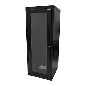 Rack para Servidor Piso 20U 570mm 19POL Preto Porta Acrílico GForce 346 - Desmontado - 346