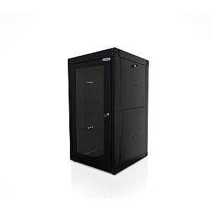 Rack para Servidor Piso 20U 670mm 19POL Preto Porta Acrílico GForce 459 - Desmontado - 459