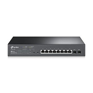 Switch PoE+ Tp-Link SG2210MP 8 Portas 10/100/1000 Mbps + 2 Portas SFP JetStream - Omada - SG2210MP