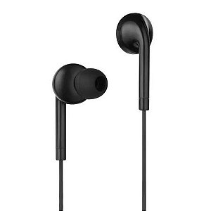 Fone de Ouvido Slim Intra Auricular com Microfone com Plug P2 Preto Pulse - PH352 - PH352