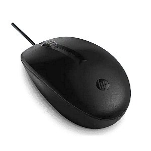 Mouse USB HP 125 1200 Dpi Preto - 265A9AT - HP125 265A9AT