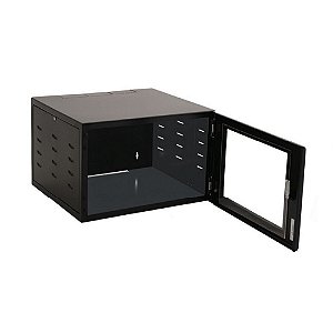 Mini-Rack Parede 5U x 370mm 19 Polegadas Cinza Cemar Legrand - 905691CZ - 905691CZ