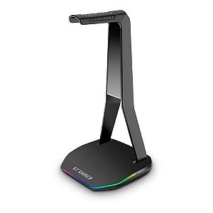 Suporte para Fone de Ouvido Gamer Headset Eclipse Goldentec Preto - 65313 - 65313