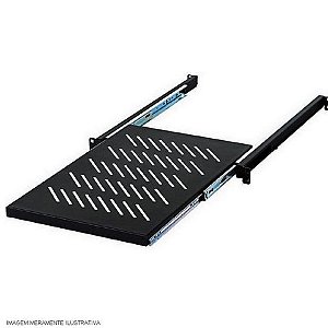 Bandeja Móvel para Rack 1U 19Pol 600mm Legrand - 466308 - 466308