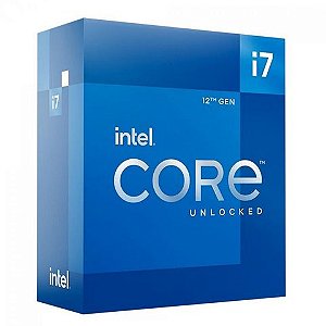 Processador Intel Core-I7 12700K 3.6Ghz LGA-1700F 25MB Cache - BX8071512700K - BX8071512700K