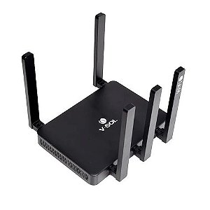 Roteador Wireless V-Sol AX3000 Gigabit Dual Band Mesh Wi-Fi 6 com 5 Antenas - HG5033 - HG5033