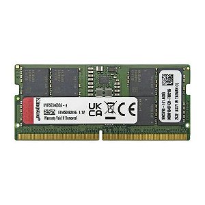 Memória Kingston para Notebook 8 GB DDR5 5600 MHz - KVR56S46BS6-8 - KVR56S46BS6-8