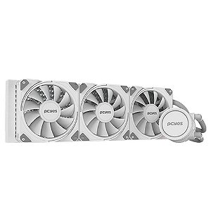 Water Cooler WCSF3360WGBR 360mm 12V Pcyes - Sangue Frio 3 White Ghost - WCSF3360WGBR
