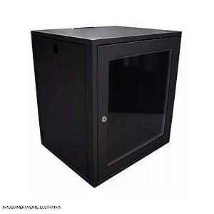 Mini-Rack Parede 12U x 470mm 19 Polegadas Cinza Cemar Legrand - 905707CZ - 905707CZ