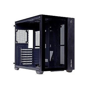 Gabinete Gamer Zeus Pro Glass sem Fonte e Cooler Preto Liketec - LC-CB3X3 - ZEUS - 2089 - LC-CB3X3 - ZEUS - 2089
