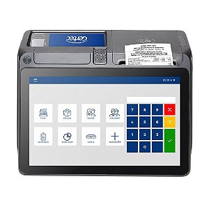 Terminal de Caixa PDV Smart GS300 Android 11, 2 Ram, 16 GB, 4G WiFi Rede Bluetooth, Tela 10,1 Touchscreen - Gertec - 40000177
