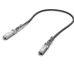 Cabo Link Fibra Optica 10G SFP 0,5 Metros - Ubiquiti - UACC-DAC-SFP1-0.5M - UACC-DAC-SFP10-0.5M