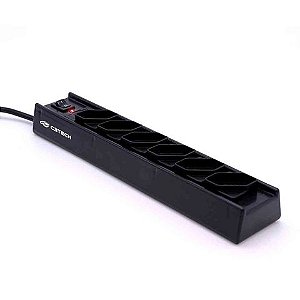 Filtro de Linha C3tech com 6 Tomadas 3 Pinos 95cm Preto - FL-61BK - FL-61BK