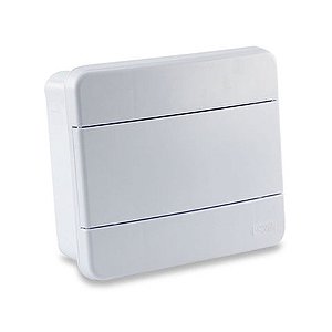 Quadro de Distribuição Embutir 8 Din Force Line - Branco - 0600300017 - 0600300017