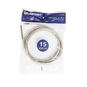 Passador de Fio Com Alma de Aço Profissional Brasfort 15 Metros - 7848 - 7848