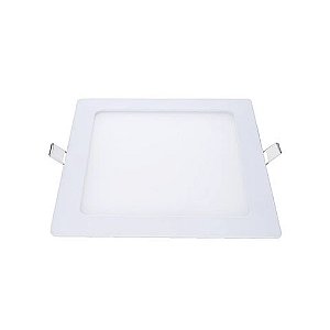 Luminária Plafon 12W LED 6500K Quadrado 170x170x18mm de Embutir Bivolt Avant - 720 - 857461371