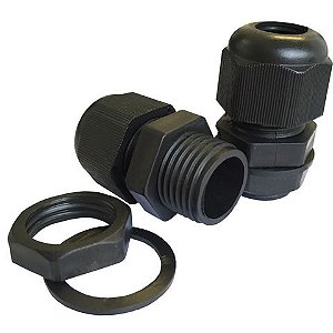 Prensa Cabos 3/8 Preto Multitoc 10 Unidades - MUPC1000 - MUPC1000 - PACOTE COM 10 UNIDADES