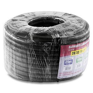 Eletroduto Flexível ou Conduíte Corrugado Flexível 1" com 25 Metros Force Line - 0600300081S - 0600300081S