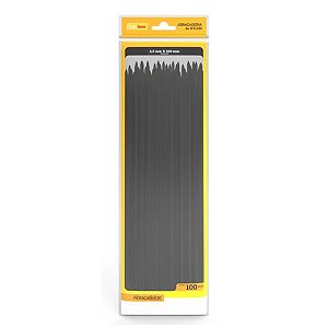 Abraçadeira Plástica Enerbras 4,5 x 300mm Preto A45-E300P - Pacote com 100 Unidades - A45-E300P