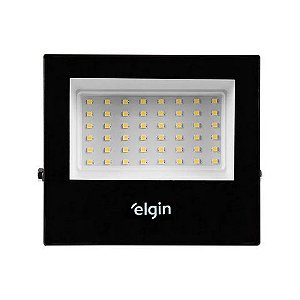 Refletor Led Elgin 50W 6500k 4.000 Lúmens Bivolt - 48RLED50HP00 - 48RLED50HP00