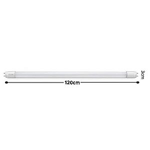 Lâmpada Led Tubular T8 20 Watts 4000K Bivolt 120cm - Elgin - 48LTG202BN00 - 48LTG202BN00