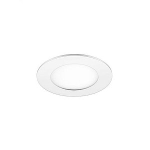 Luminária Plafon 6W LED 2700k Redondo 119x25mm de Embutir Bivolt - Elgin 48D6WERBM000 - 48D6WERBM000