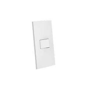 Interruptor 1 Simples 10A 250V com Espelho 4x2 Unitário Dubai Enerbras - 5406-ES - 5406-ES