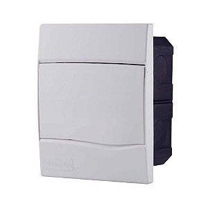 Quadro de Distribuição Embutir 5 Din Branco Tramontina - 56300/051 - 56300/051