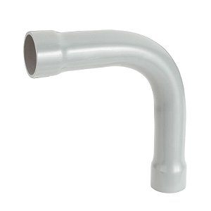 Curva Longa 90 Graus com Bolsa 1/2" Cinza Plastibox Tramontina - 57260/001 - Vendido Unitário - 57260/001