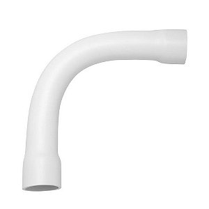Curva Longa 90 Graus com Bolsa 1/2" Branco Plastibox Tramontina - 57260/004 - Vendido Unitário - 57260/004