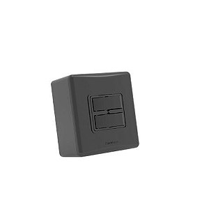 Caixa Sobrepor 2 Interruptores Simples 10A Linha E Enerbras - 307-ES/CPP - 307-ES/CPP
