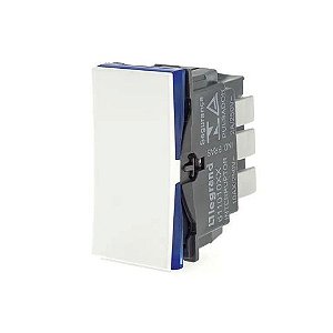 Interruptor 1 Paralelo Módulo 10A Pial Plus+ I Legrand Branco - 611011BC - 611011BC