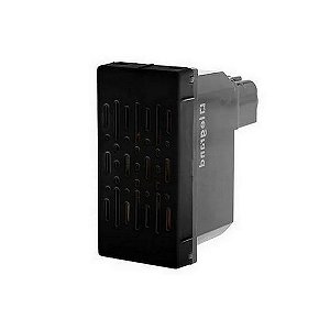 Campainha Eletrônica Modulo Cigarra com Fio 127v Preto Pial Plus+ I Legrand - 611040PT - 611040PT