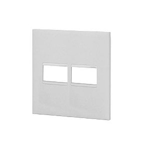 Espelho 4x4 para 2 Módulos Pial Plus+ I Legrand Branco - 618511BC - sem Suporte - 618511BC