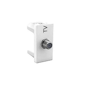 Tomada Módulo para TV SAT Pial Plus+ I Legrand Branco - 615030BC - 615030BC