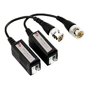 Vídeo Balun Engate Rápido Full HD 180 a 400 Metros com Rabicho FC Fontes - FCBAL01 - FCBALHDN - FCBAL01/ FCBALHDN
