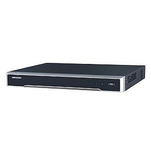 NVR Hikvision 16 Canais IP - DS-7616NI-Q2/16P(C) - 16 Portas PoE - DS-7616NI-Q2/16P